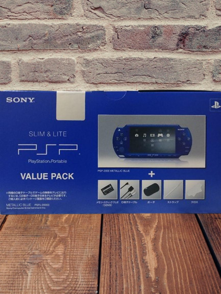 Sony PSP Value Pack Metallic Blue PSP-2000 PlayStation Sony PSP Value Pack Metallic Blue PSP-2000 PlayStation