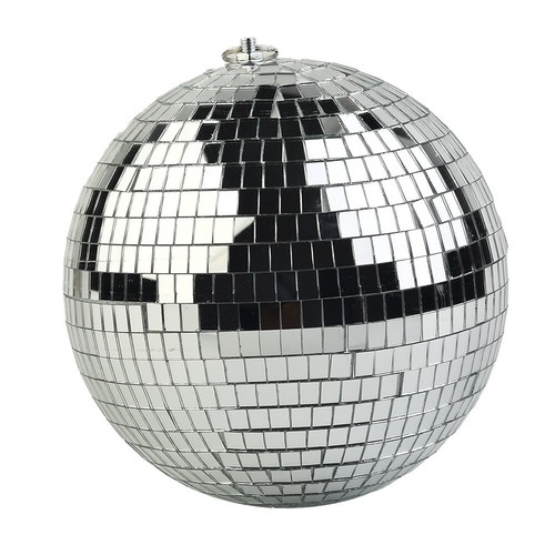Mirror Ball Party Disco Ball DJ Light Silver Dance Party Stage Lighting - Picture 4 of 28