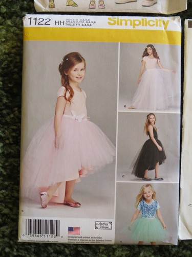 Lot of Girls Clothing Sewing Patterns Butterick Simplicity McCall's See & Sew + - Picture 8 of 10