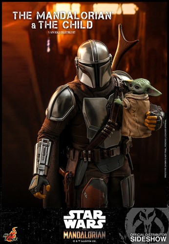 MANDALORIAN & KIND DIN DJARIN & GROGU 1/6 MASSSTAB HOT TOYS STAR WARS VERSIEGELT 🙂 - Bild 3 von 11