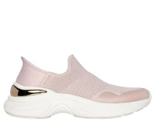 Skechers Shoes Women's Slip Ins Sport Comfort Pink Memory Foam Hand Free 177586