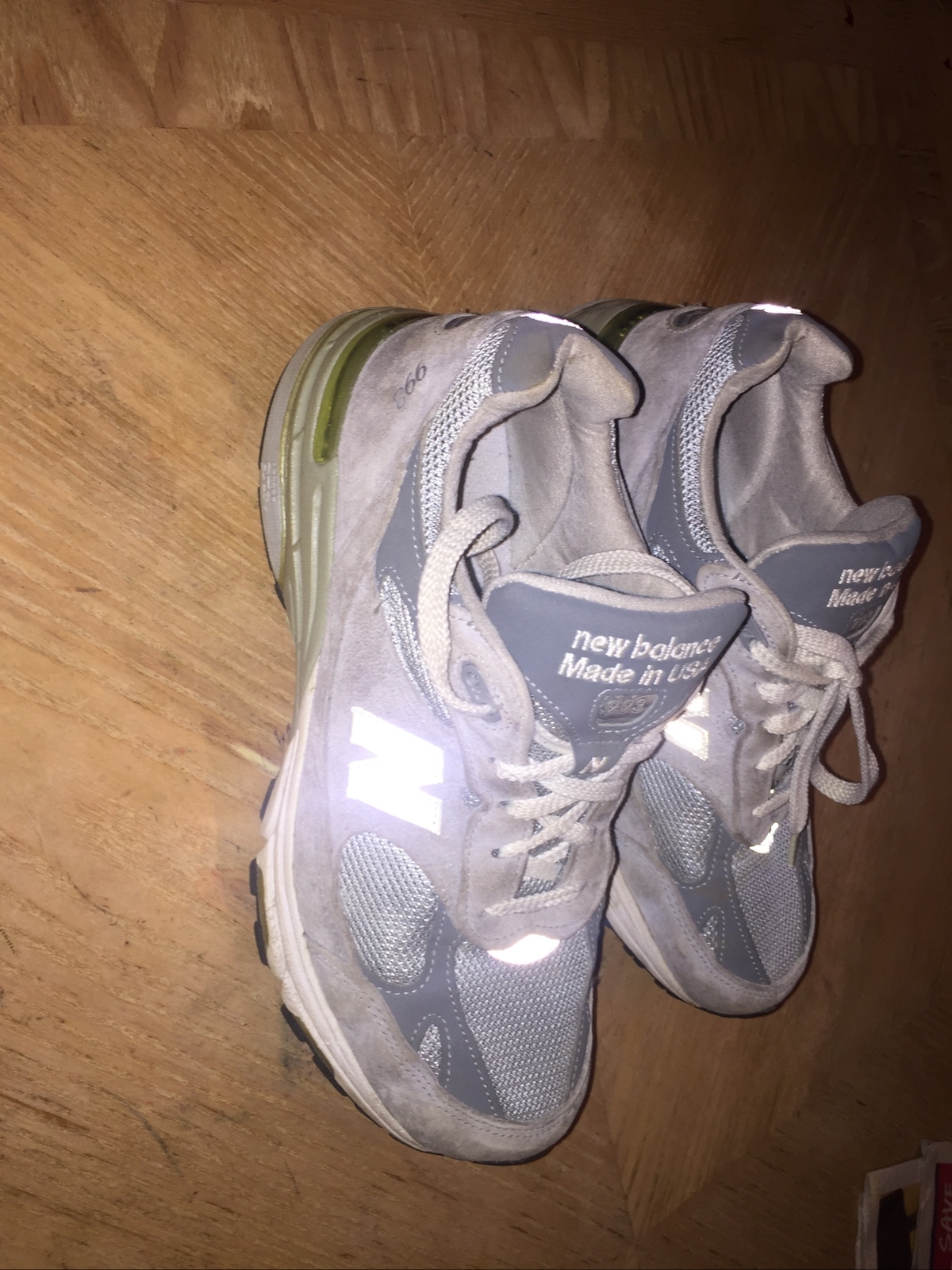 New Balance 993 Womens Made In The Usa Gray Suede Shoes ...