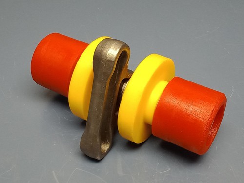 Roller Assembly, 4-Wheel with X458 Carrier Links for MacNeil MCN-1 - Afbeelding 1 van 7