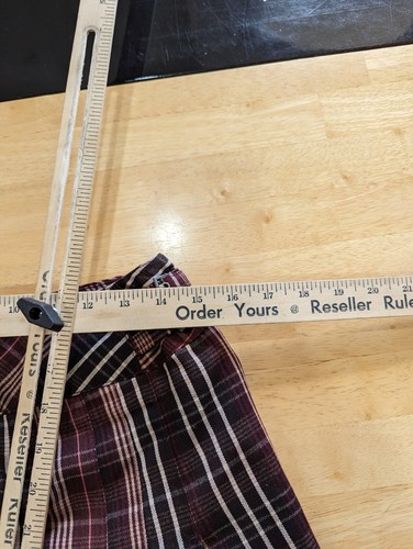 Womens izod multicolored plaid skirt sz 8p - Picture 6 of 9