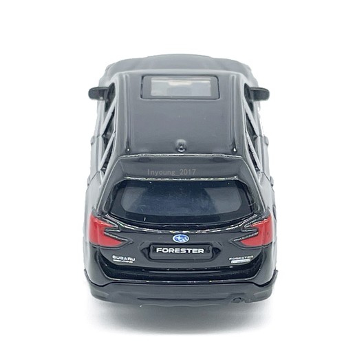 1/64 Scale Subaru Forester Model Car Diecast Toy Cars Friction Powered Black - Picture 7 of 7