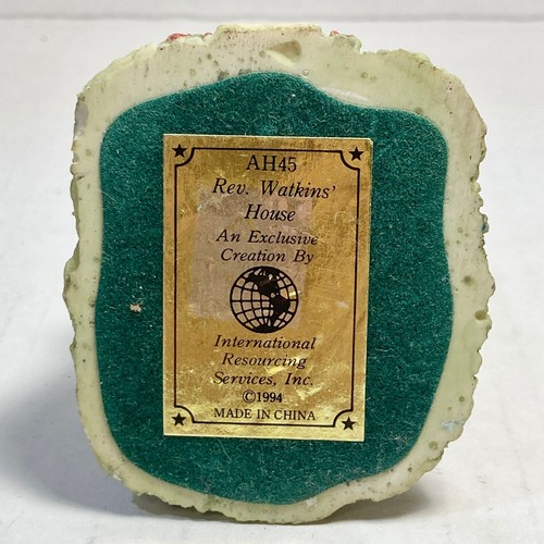 Colección Americana Liberty Falls de colección Rev. Watkins' House Town Village 1994 - Imagen 7 de 12