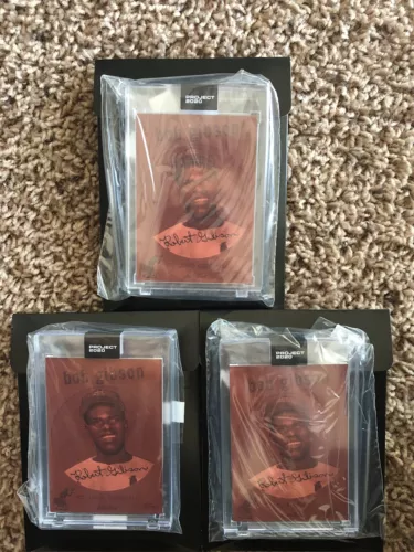 Topps Project 2020 #163 Bob Gibson by DON C Limited PR 3484