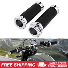 1" Hand Grips 26mm Handlebar Grips For Harley For Kawasaki For Honda For Suzuki
