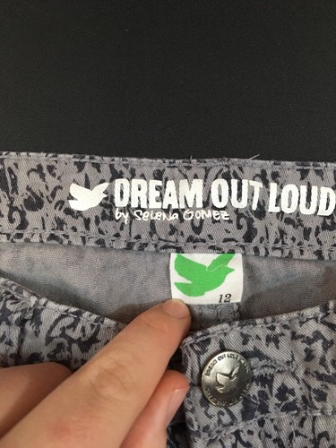 Dream Out Loud Girls Youth Size 12 Skinny Floral Print Jeans - Picture 3 of 5