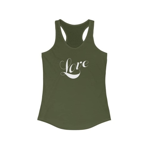 Women's Ideal Racerback Tank "Love" - Picture 34 of 71
