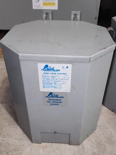 ACME T-2-53518-3S 25 KVA PRIM: 240/480. SEC:120/240V SINGLE PHASE 3R TRANSFORMER