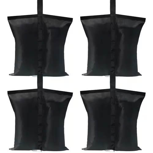 Canopy Weights Gazebo Tent Sand Bags in Black, 4-Pack - Picture 12 of 12