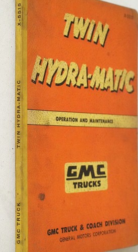 1955 GMC Truck Hydra-Matic Transmission Shop Service Repair Manual Original - Picture 2 of 4
