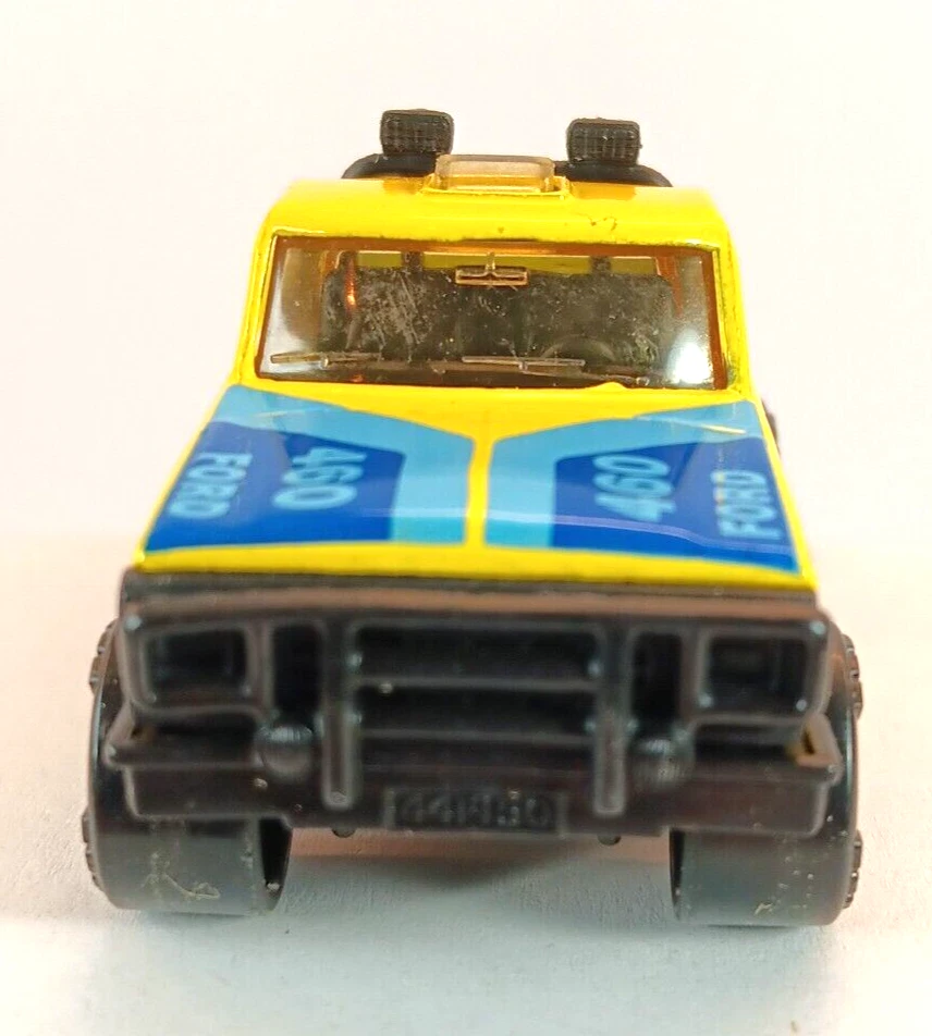Matchbox Superfast MB53 Ford Flareside Pick-Up 1981 Yellow Blue MIB - Image 3 of 4