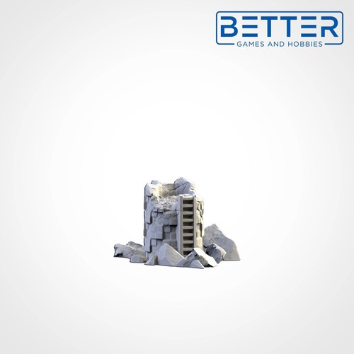 Nuclear Plant, Fantasy, Sci-Fi Grimdark wargames terrain. RPG, D&D - Picture 16 of 26