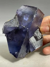 SS Rocks - Blue & Purple Fluorite (Minerva #1 Mine, Hardin Co, Illinois) 392g