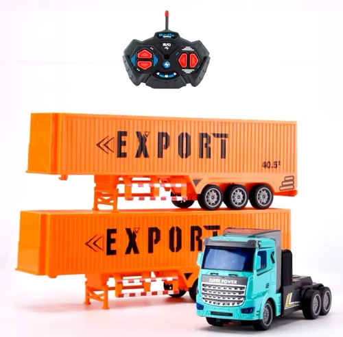Remote Control Car RC Trailer Semi Truck Heavy Transport Truck Construction NEW - Picture 3 of 4