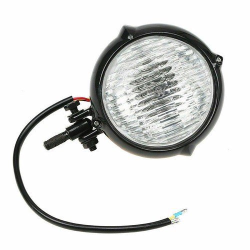 Motorcycle Front Halogen Headlight Amber Lamp For Honda Harley DUCATI 10mm Bolt - Picture 8 of 10