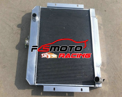 Radiador de aluminio radiador para Jeep CJ5 CJ6 CJ7 3.8 4.2 5.0 1970-1985 AMC 1973-86 - Imagen 5 de 5