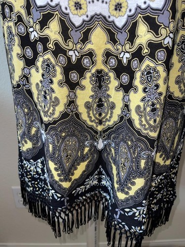 Top con flecos de camisola de sol y mar INC International Concepts XL NUEVO CON ETIQUETAS - Imagen 3 de 6