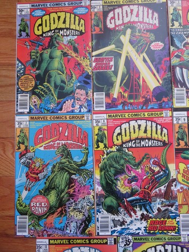 MARVEL COMICS GODZILLA KING OF THE MONSTERS 1-13, 20, 21, 23, 23 (17 ISSUES) - Picture 2 of 21