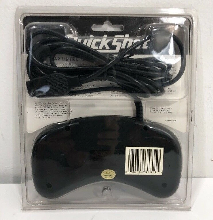 Quick Shot Star fighter 3B QS 181 Control Pad Sega Mega drive Genesis 16 Bit - Image 2 of 2