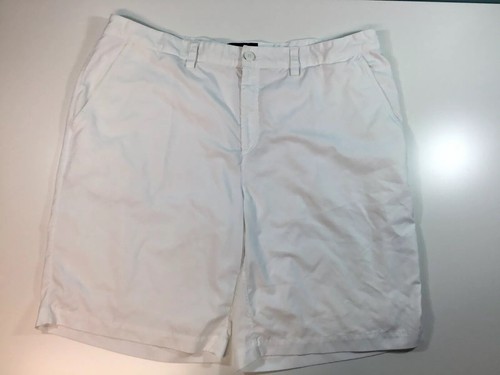 St. Andrews of Scotland Men's White Golf Shorts Size 42 Flat Front  - Picture 2 of 12