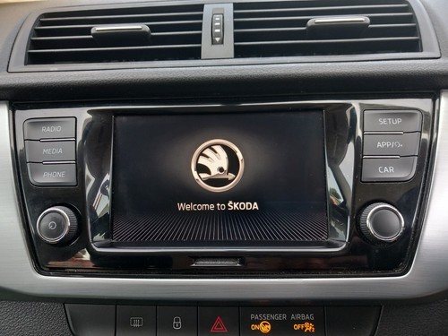 SKODA FABIA MK3 NJ 2019 RADIO MULTIMEDIA STEREO HEAD UNIT 6V0035869H