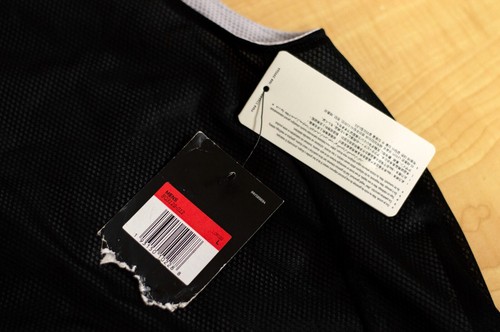 Nike Lacrosse Umkehrbares Leistungstraining Trikot Herren Large #19 Schwarz Weiß - Bild 4 von 9