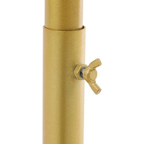 Espositore sciarpa rotonda in metallo girevole appendiabiti decorativo negozio al dettaglio - Foto 9 di 15