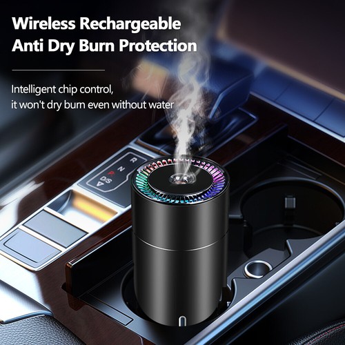 Essential Oil Aroma Diffuser Aromatherapy LED Ultrasonic Humidifier Car Purifier - Picture 6 of 38
