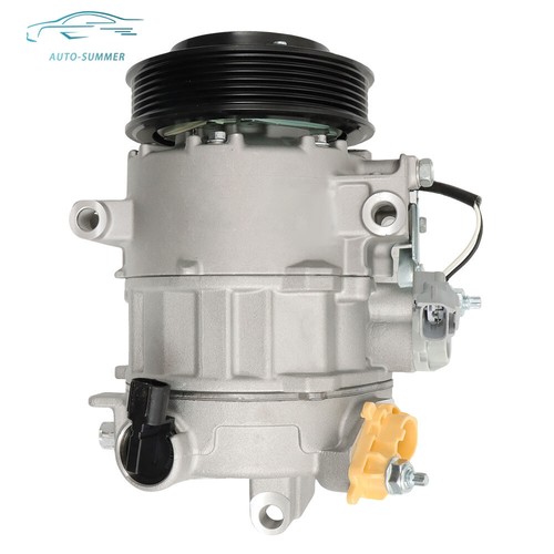 A/C AC Compressor + Clutch For Chrysler 300 Dodge Challenger 2014-2020 - Foto 5 di 10