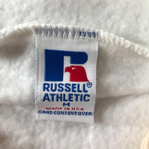 Vintage Russell Athletic Sweatpants Mens Medium White Elastic Waistband - Picture 6 of 11