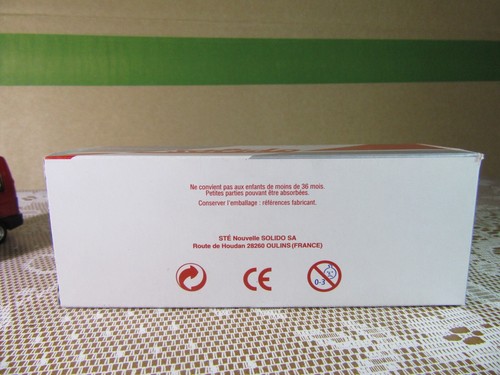 396Z Solido Hachette Renault Master 18 Firefighters 1999 Red 1:50 +Box - Picture 14 of 18