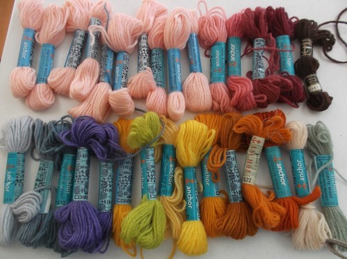 Anchor Tapestry Wool. Bulk lot. 30 skeins