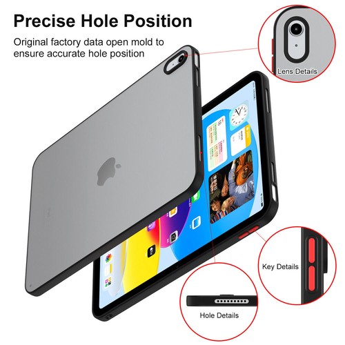 Color Frame Tablet Case Cover For Apple iPad 2 3 4 5 6 7 8 9 Mini 9.7" 10.2 11" - Picture 5 of 26