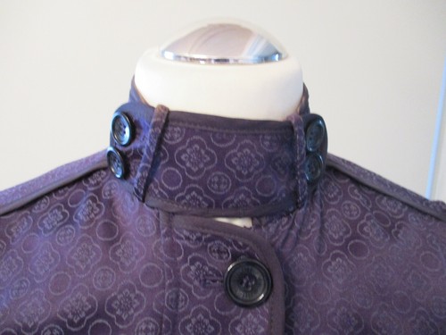 Damen kurz Jacke Hallhuber Lila Abendjacke 38 mit Knöpfen - Bild 2 von 6