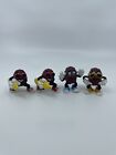 Vintage Lot Of 4 California Raisins 1980's Toy Figures R2