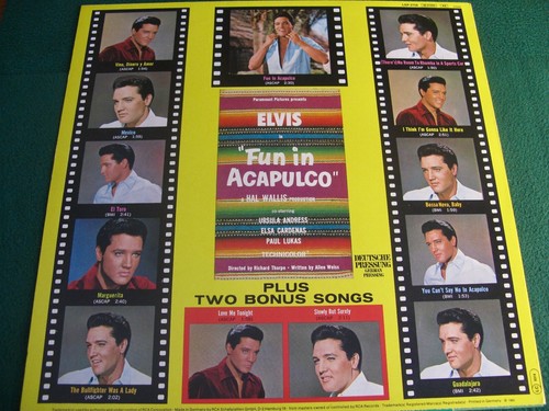 ELVIS FUN IN ACAPULCO / RCA # LSP-2756 GERMAN IMPORT - Picture 2 of 3