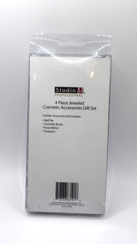 Set de regalo accesorio cosmético con joyas de cuatro piezas sellado nuevo sin etiquetas - Imagen 2 de 5