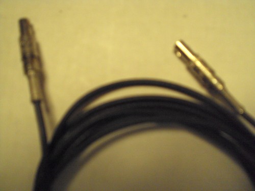 Lemo patch cable, Nim, Camac ; 6 ft w/ crimped on connectors; used - Picture 1 of 2