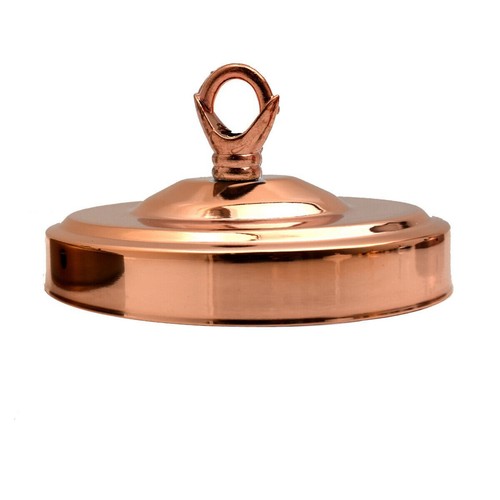 Lámpara de araña vintage de techo rosa gancho placa montaje de luz 108 mm de diámetro elige el color - Imagen 34 de 40