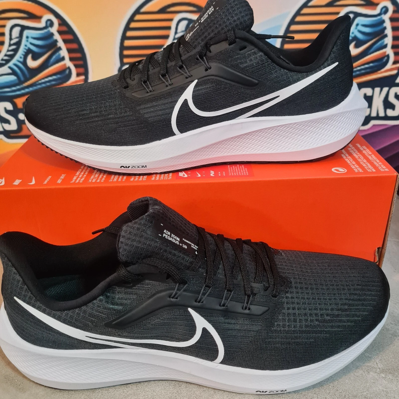 Nike Air Zoom Pegasus 39 scarpe da ginnastica running da uomo nuove taglia 13 prezzo consigliato dal Regno Unito £ 140