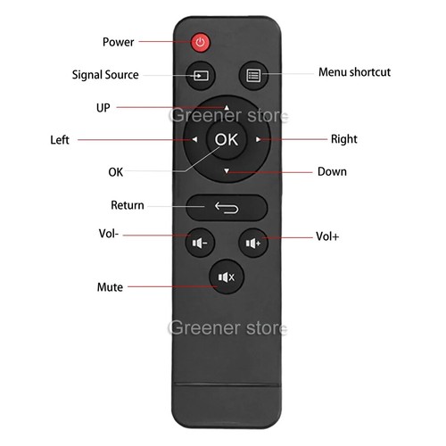 Mini Smart Projector Portable Home Theater 3D LED for 4k 1080P Movie Via HD Port - Picture 13 of 22
