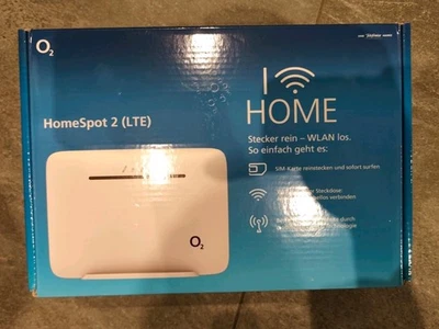 o2 HomeSpot 2 LTE Router WLAN 4G Modem 300 MBit/s Simlockfrei Internet SIM-Karte - Bild 1 von 2