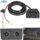 HWK-DC Hardwiring Kit DC Dual Socket 10AWG For Dometic, RV/Vehicle Power Supply