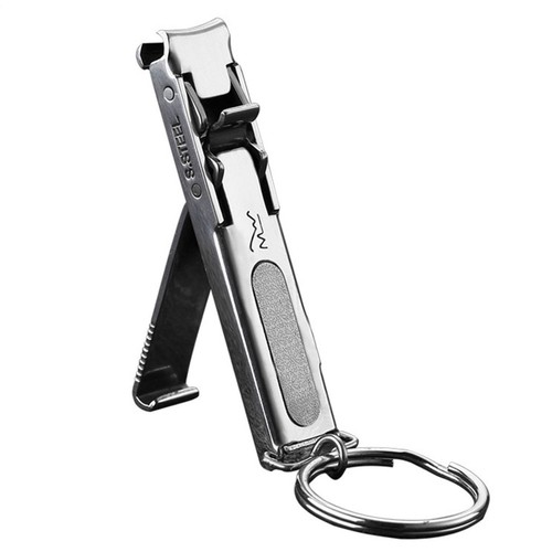 Foldable Nail Clippers Stainless Steel Nail Clipper For Portable Nail Ultra Slim