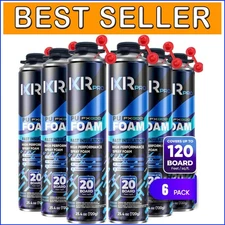 Waterproof Spray Foam Insulation - R-value 5.6 for Exceptional Energy Efficiency