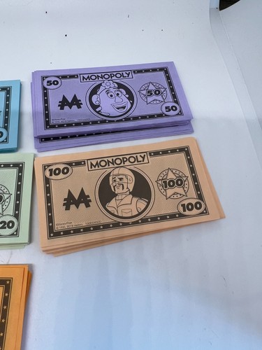 Monopoly Toy Story Spiel Papiergeld nur Vintage je 10 Stück - Bild 6 von 6
