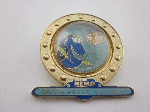 Finding Nemo Submarine Voyage Disney Pin 2007 Enamel Metal 1.5in